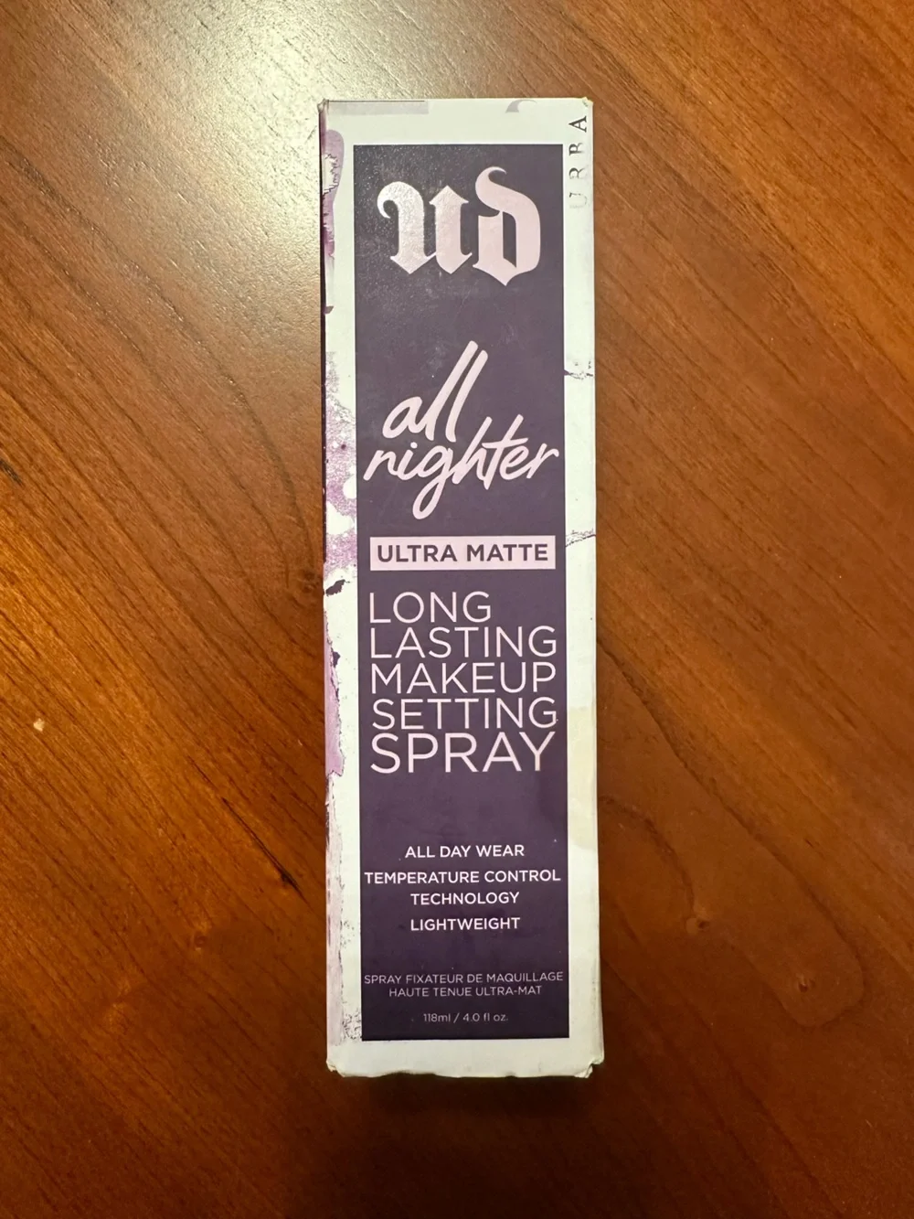 Urban Decay All Nighter Ultra Matte Setting Spray 4oz | 118ml